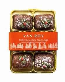 Van Roy Milk Chocolate Yule Logs